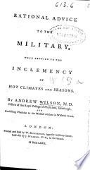 Rational advice to the military