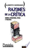 Razones de la crítica