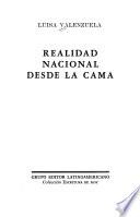 Realidad nacional desde la cama