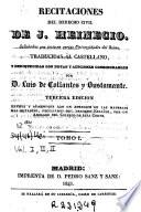 Recitaciones del derecho civil