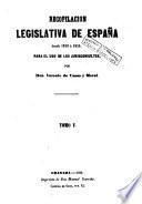 Recopilación concordada y comentada de la colección legislativa de España para el uso de los juriconsultos, 5