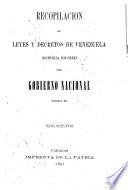 Recopilación de leyes y decretos de Venezuela