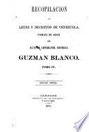 Recopilación de leyes y decretos de Venezuela