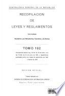 Recopilacion de Leyes Y Reglamentos