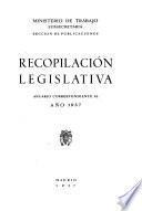 Recopilación Legislativa