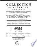Recueil de mémoires, ou collection de pièces académiques, concernant la médecine, l'anatomie et la chirurgie, la chymie, la physique expérimentale, la botanique et l'histoire naturelle