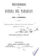 Recuerdos de la guerra del Paraguay