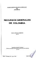 Recursos minerales de Colombia