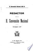 Redactor de la Asamblea Nacional
