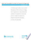 Reducir las diferencias para alcanzar los objetivos