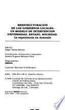 Reestructuración de los gobiernos locales