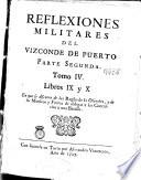 Reflexiones militares del Vizconde de Puerto