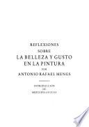 Reflexiones sobre la belleza y gusto en la pintura
