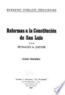 Reformas a la Constitución de San Luis