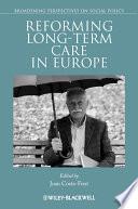 Reforming Long-term Care in Europe