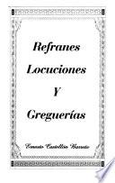 Refranes, locuciones y greguerías