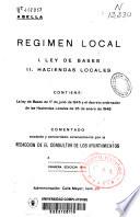 Régimen local