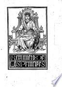 Regimiento de los principes