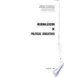 Regionalización de políticas educativas