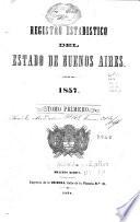 Registro estadístico de la Provincia de Buenos Aires