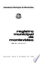 Registro municipal de Montevideo