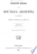 Registro nacional de la República argentina