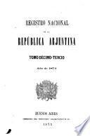 Registro nacional de la República Argentina