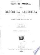 Registro nacional de la República argentina