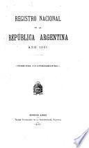 Registro nacional de la República Argentina