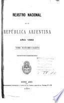 Registro nacional de la República Argentina