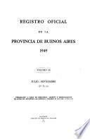 Registro oficial de la provincia de Buenos Aires