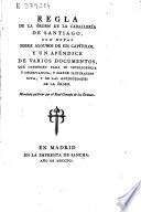 Regla de la Orden de la Caballería de Santiago