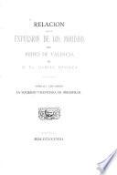 Relacion de la Expulsion de los Moriscos del reino de Valencia del M. Fr. Damian Fonseca