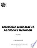 Repertorio bibliográfico de ciencia y tecnología