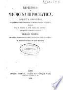 Repertorio de medicina hipocrática