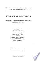Repertorio histórico