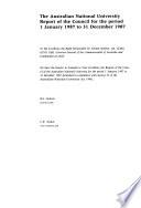 Report of the Council