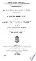 Reproductions of Carved Ivories