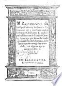 Reprouacion delas supersticiones y hechizerias. Libro muy vtile y necessario a todos los buenos christianos, etc. With a woodcut. G.L.