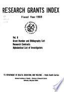 Research Grants Index