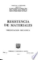 Resistencia de materiales