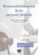 Responsabilidad penal de las personas jurídicas