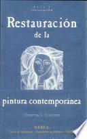 Restauración de la pintura contemporánea