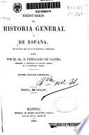 Resúmen de Historia general y de España...