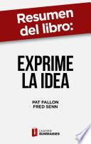 Resumen del libro Exprime la idea de Pat Fallon