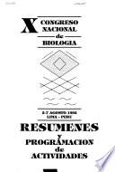 Resumenes y programación de actividades