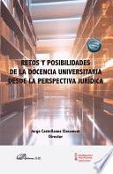 Retos y posibilidades de la docencia universitaria desde la perspectiva jurídica