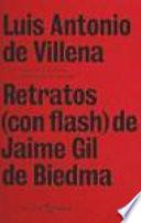Retratos (con flash) de Jaime Gil de Bidma
