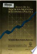 Reunión anual de la Asociación Argentina de Economía Política