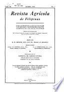 Revista agrícola de Filipinas